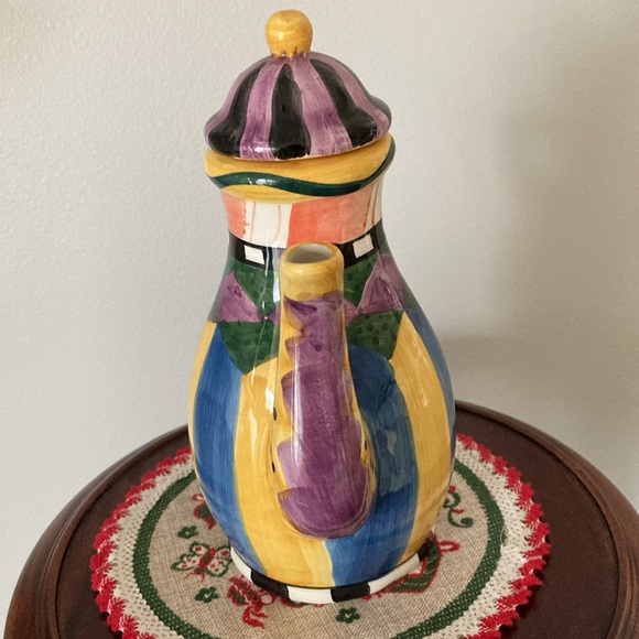 Vintage and rare Bella Casa tea pot by Ganz - Picture 4 of 7